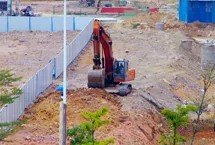 Excavator Construction Site