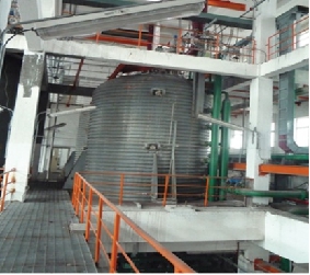 A corner of a PVC polymerization unit 3