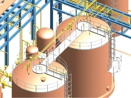Local model of the system